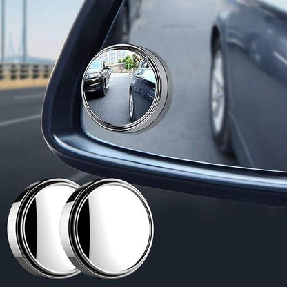 Car Round Blind Spot Side HD Glass Mirror 2 of Pack